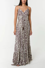 Load image into Gallery viewer, Aztec Print Maxi Dress
