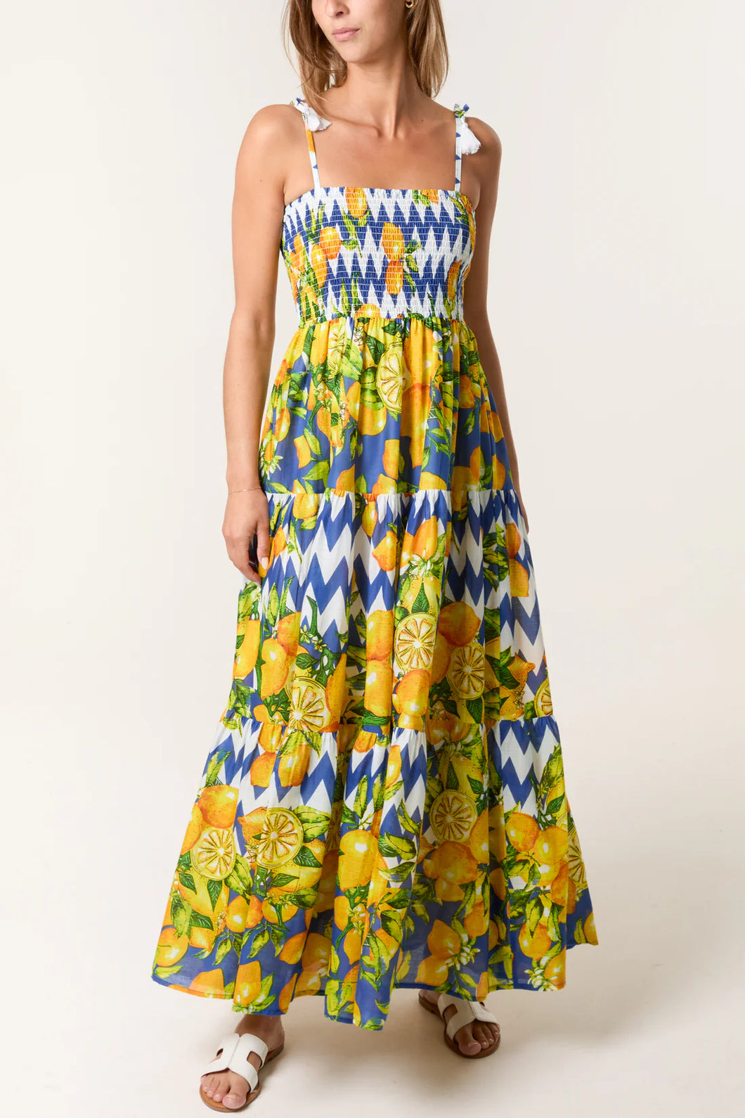 Lemon Detail Dress