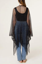 Load image into Gallery viewer, Black Mesh Cover Up
