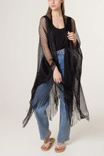 Load image into Gallery viewer, Black Mesh Cover Up
