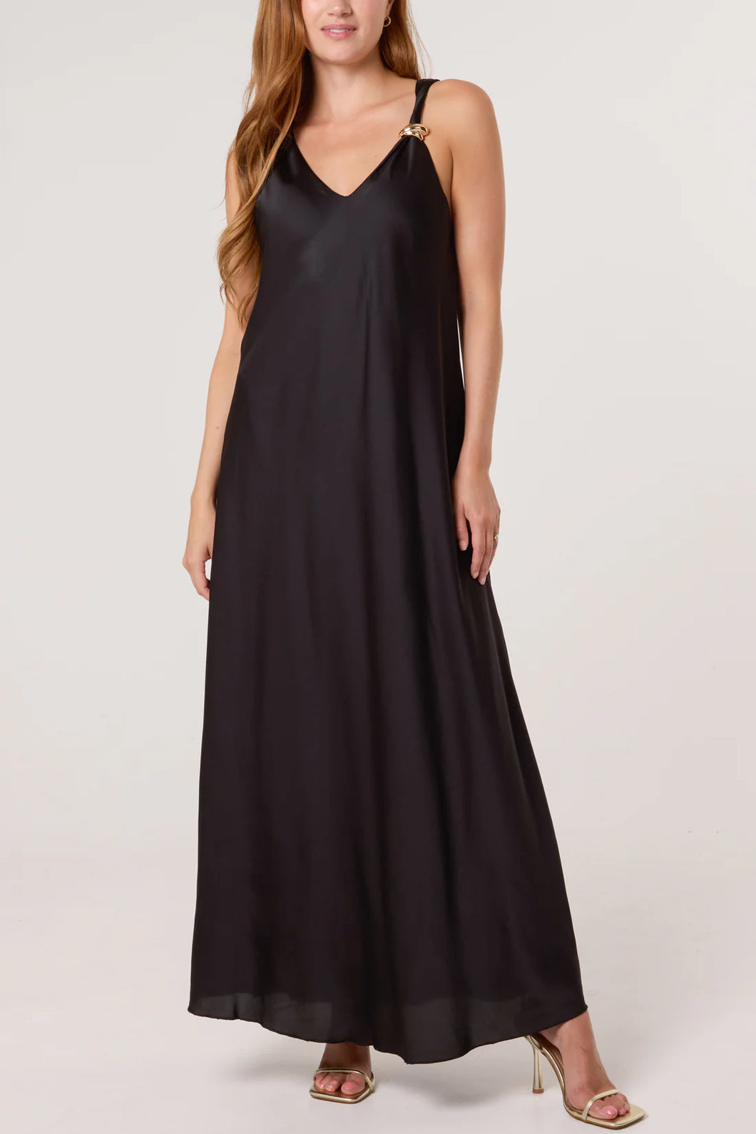 Black Silky Dress