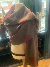 Load image into Gallery viewer, Burgundy Reversible Scarf
