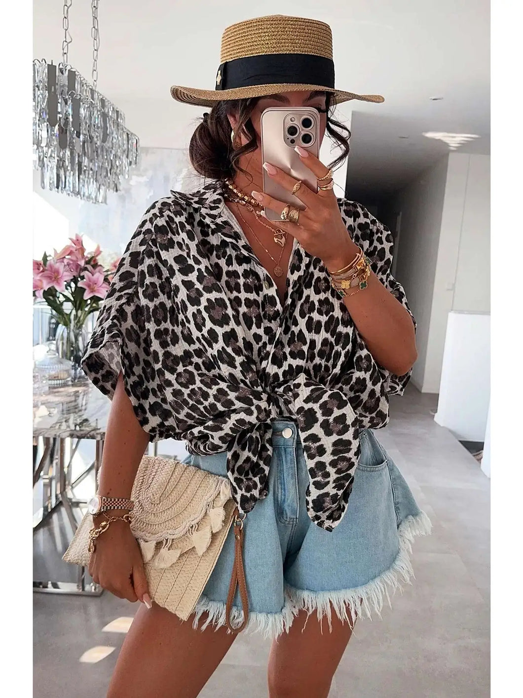 Leopard Print top