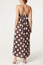 Load image into Gallery viewer, Brown Polka Dot Dress
